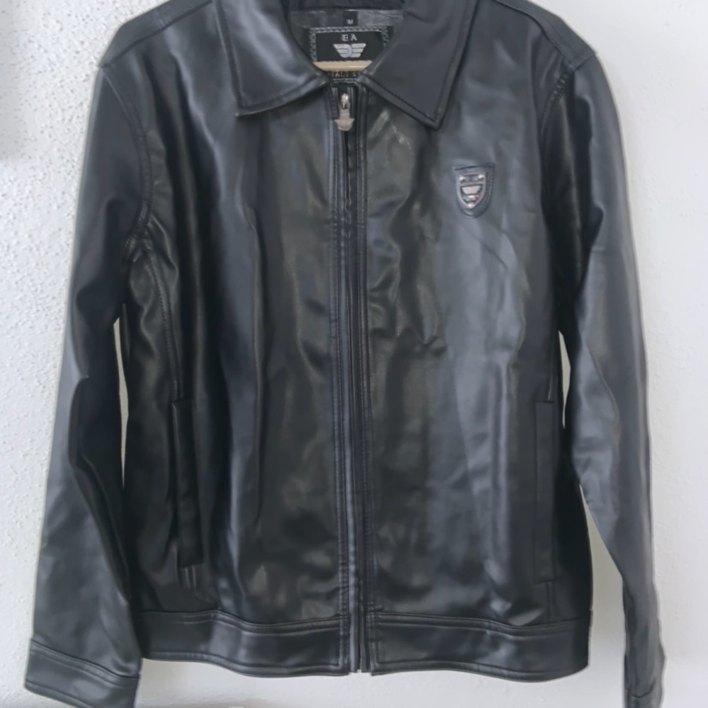 EA Collection mens leather jacket